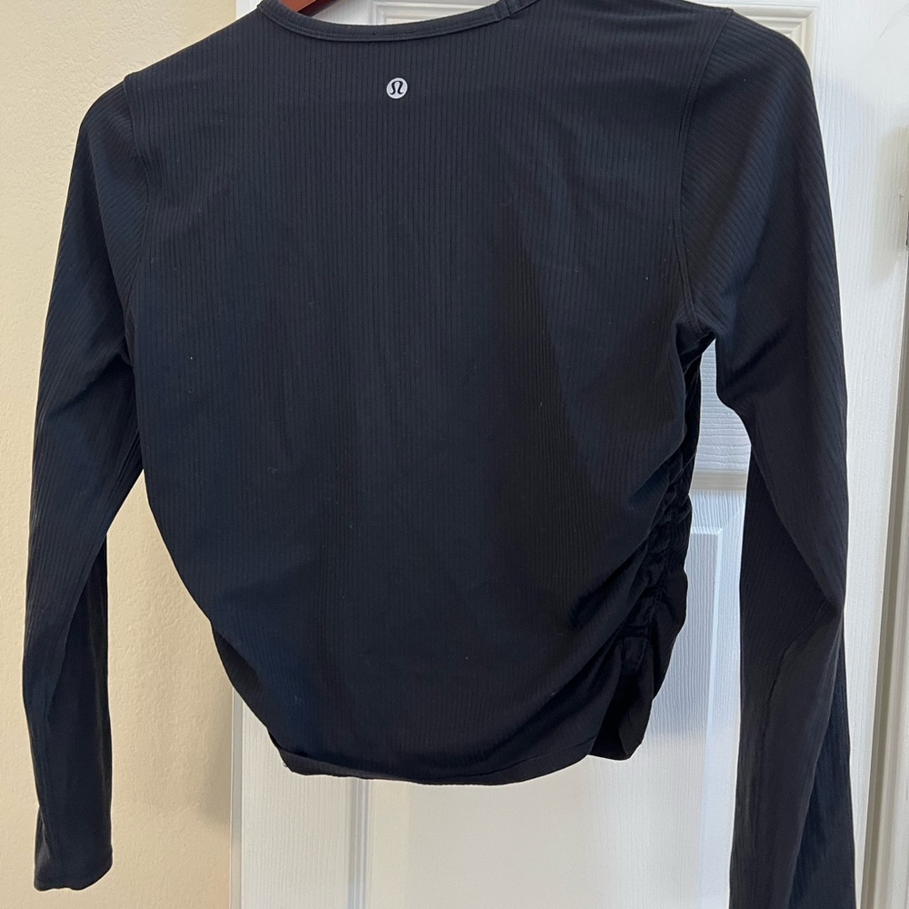 Lululemon Cropped Ribbed Align Top - Picture 2 of 3